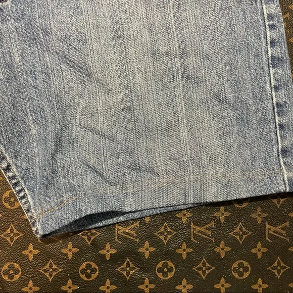 custom hem wrangler jean shorts relax straight - Picture 10 of 11